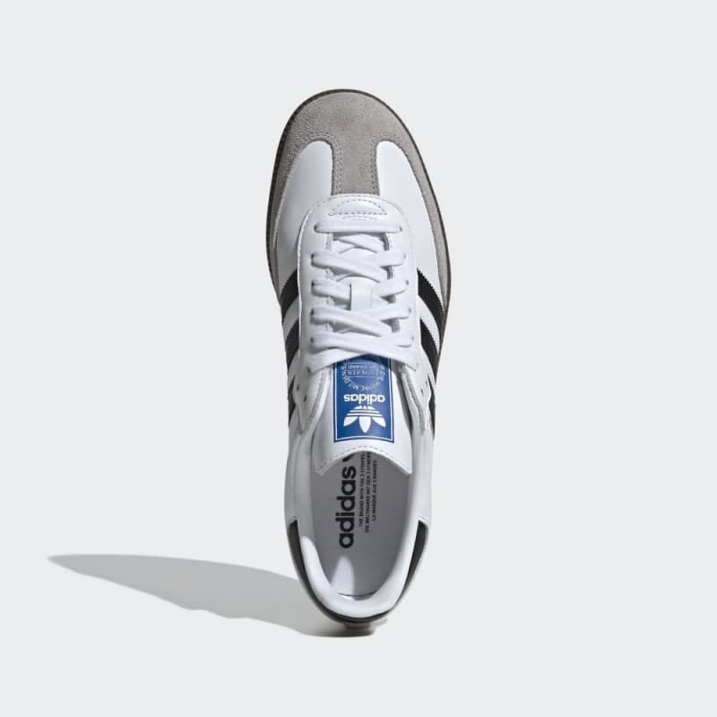 adidas Mens' Samba OG Sneakers Shoes - White