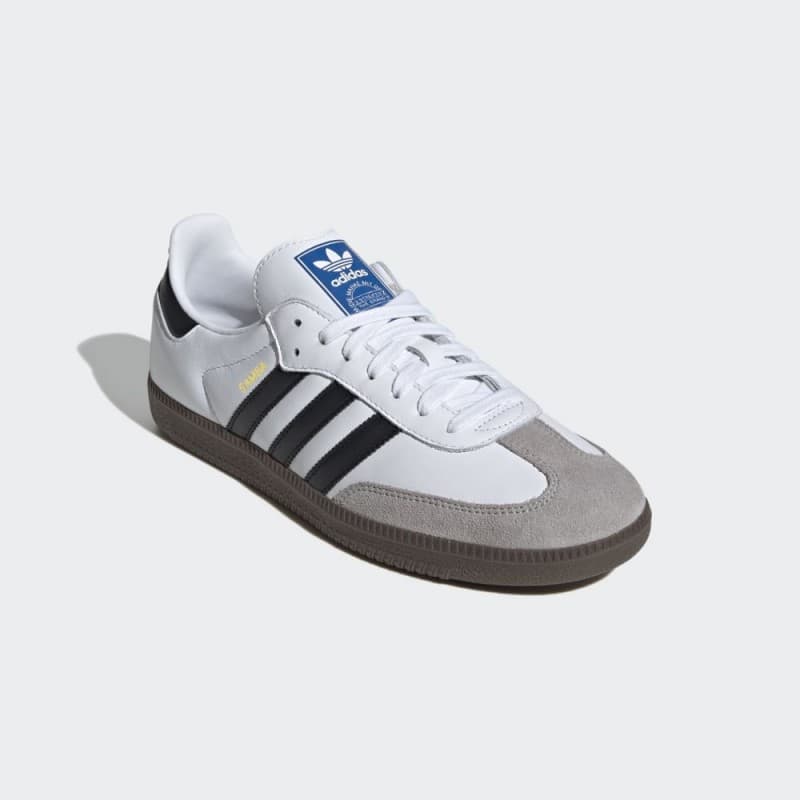adidas Mens' Samba OG Sneakers Shoes - White