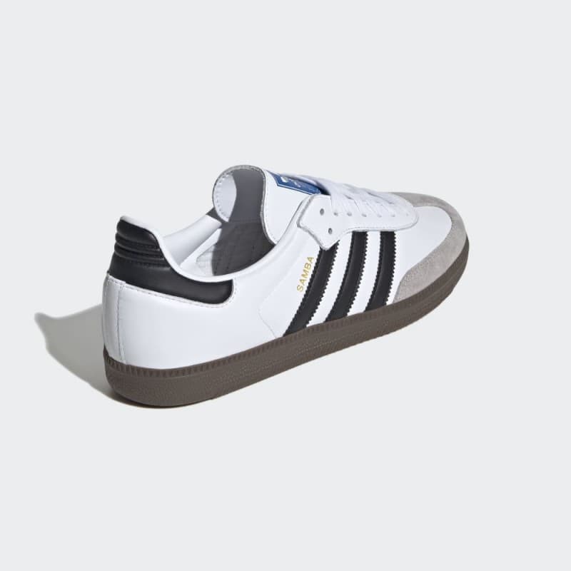 adidas Mens' Samba OG Sneakers Shoes - White