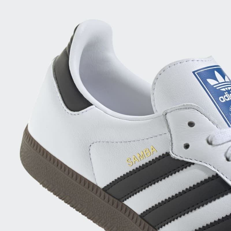 adidas Mens' Samba OG Sneakers Shoes - White