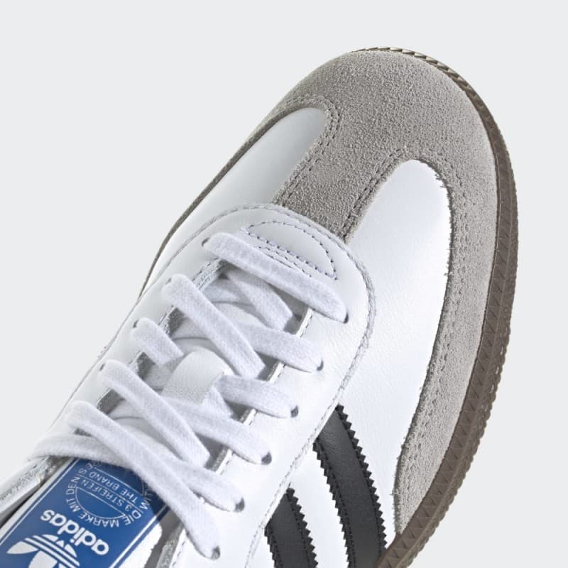 adidas Mens' Samba OG Sneakers Shoes - White