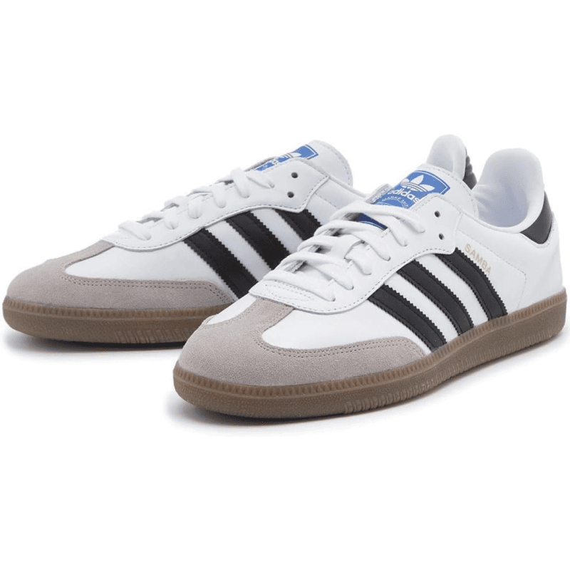 adidas Mens' Samba OG Sneakers Shoes - White