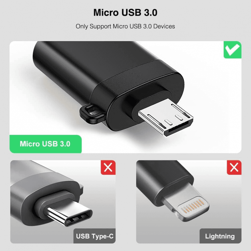 Moxom OTG Adapter Micro & USB