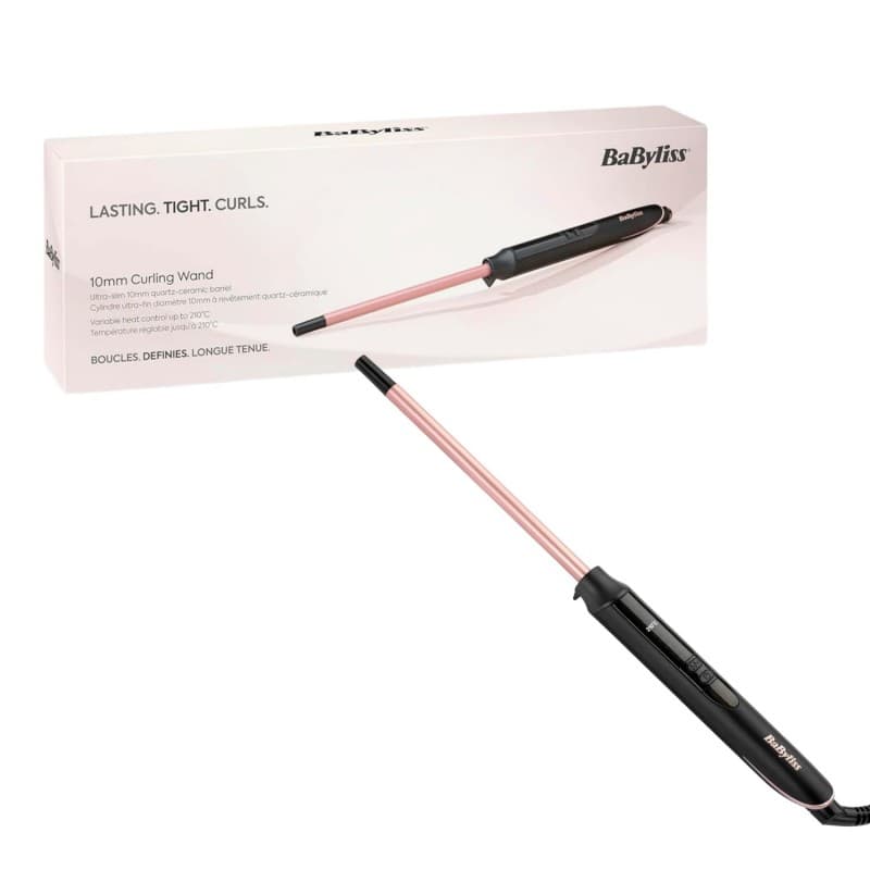 BaByliss C449E Tight Curls Curling wand Warm Black