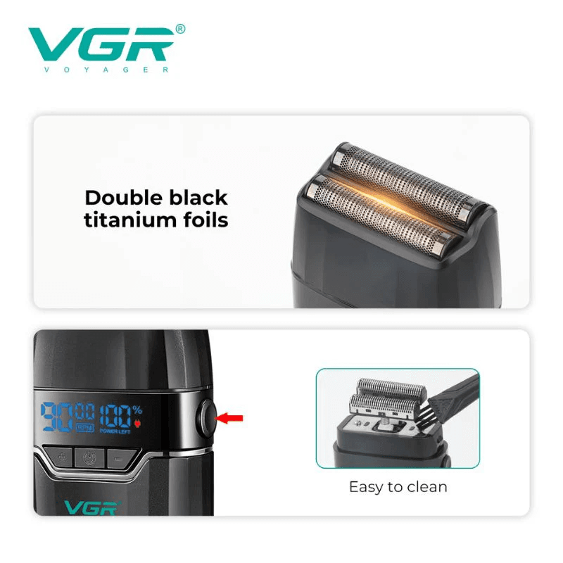 VGR V-308 Professional Foil Shavr For Men
