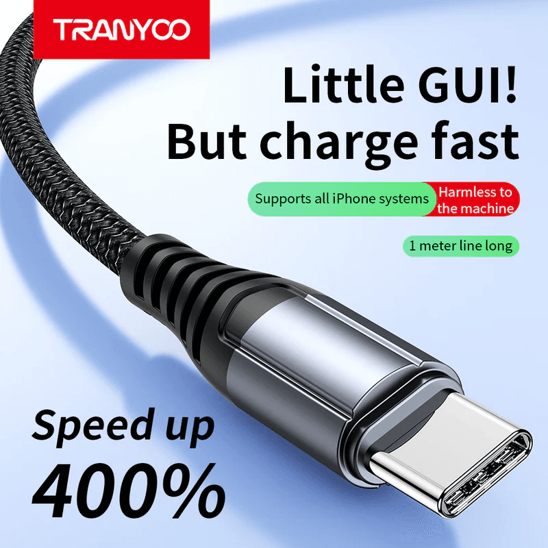 TRANYOO T-S15C Cable (USB-Type C) 1M