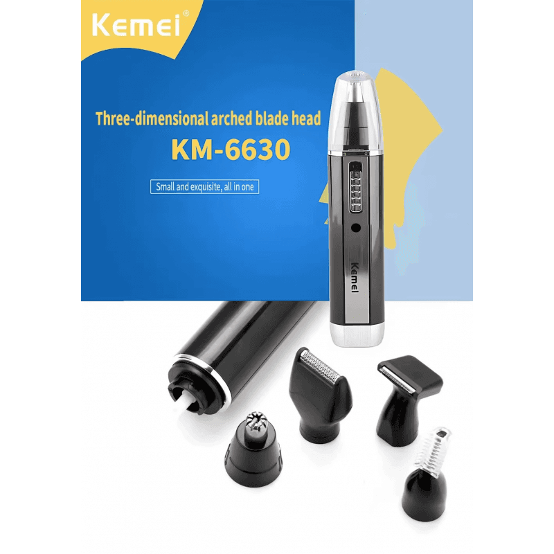 ماكينة حلاقة 4 في 1 للرجال kemi