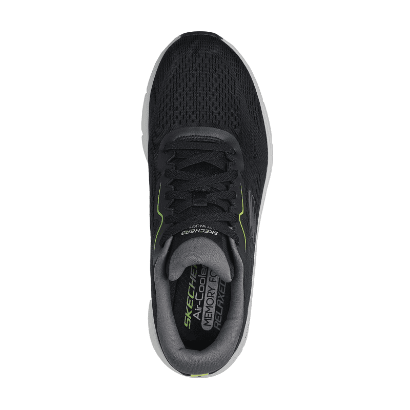 Skechers Men's D'lux Walker 2.0 Swave Shoes-Black