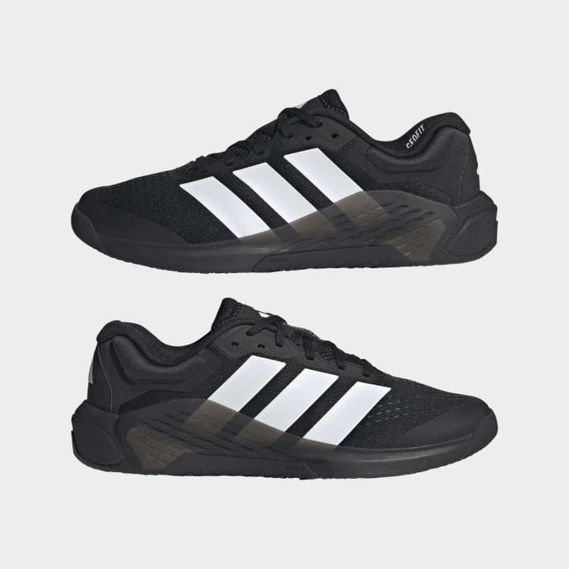 adidas Mens' Dropset 4 Power Training Shoes-Black
