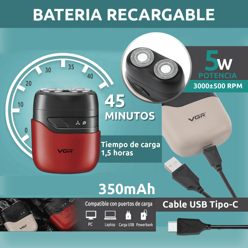 VGR V-345 Professional Electric Shaver For Men