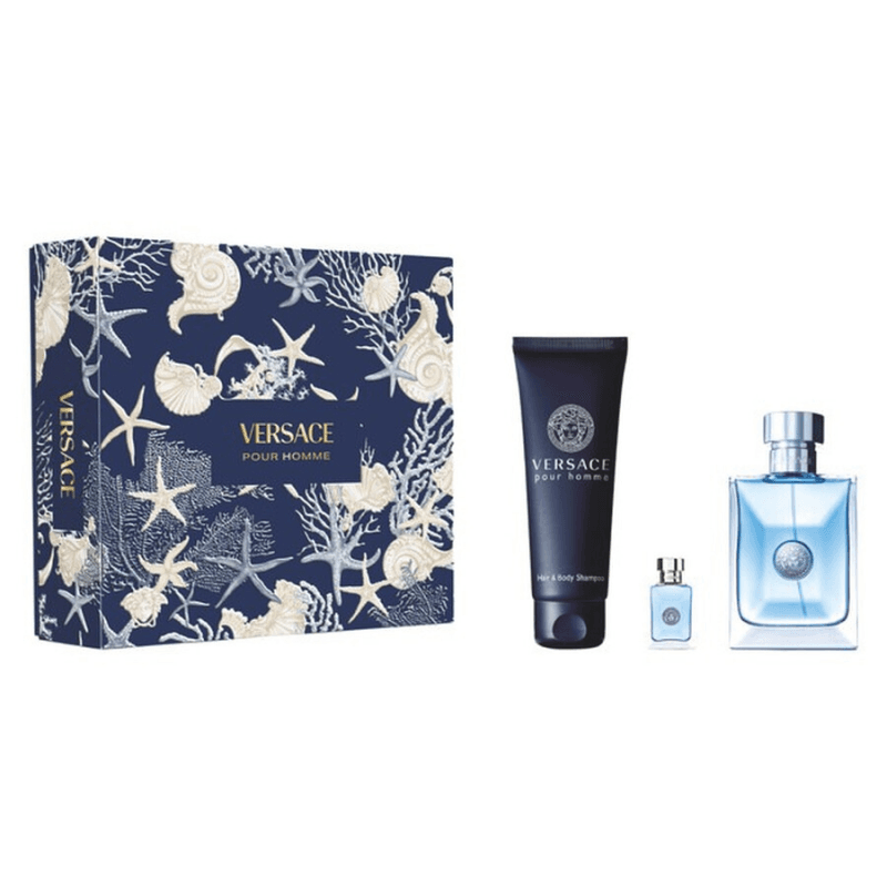 Versace Pour Homme Gift Set For Men