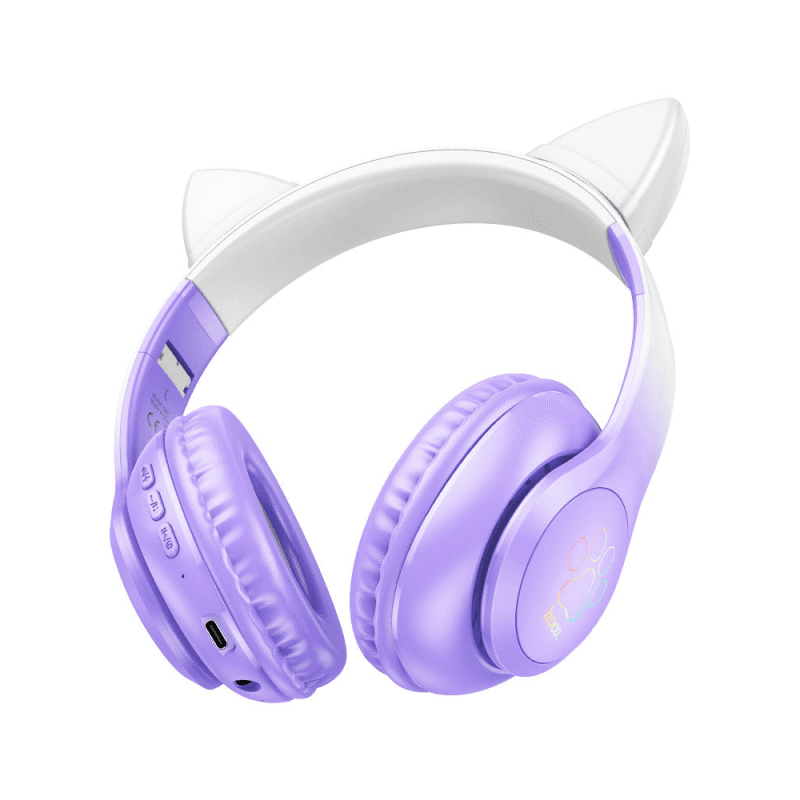 Hoco W42 Cat Bluetooth Headphones with LED Lights