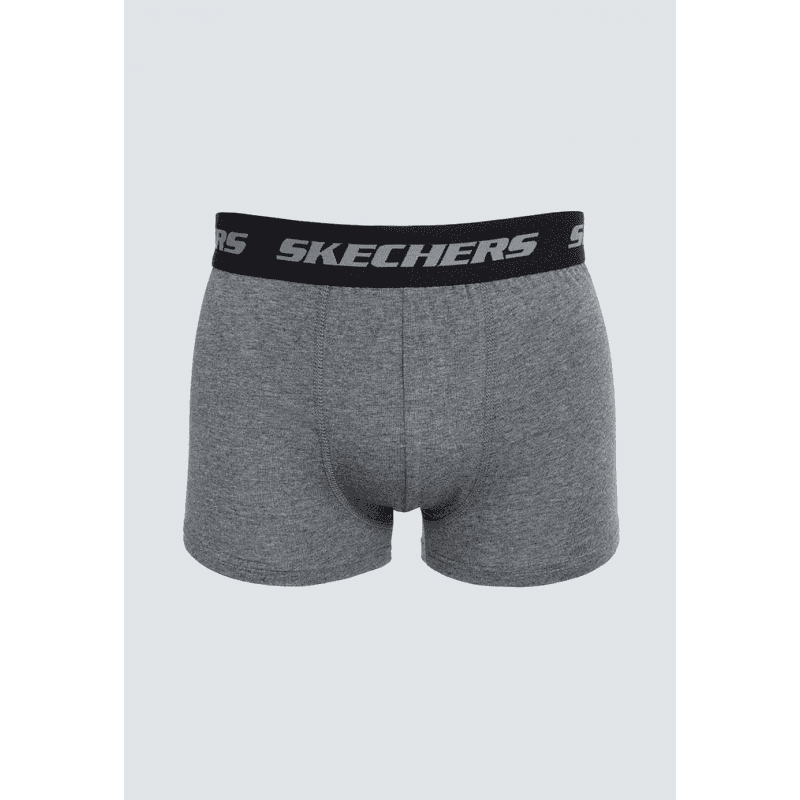 Skechers Mens' S (1 Piece) Boxer- Grey