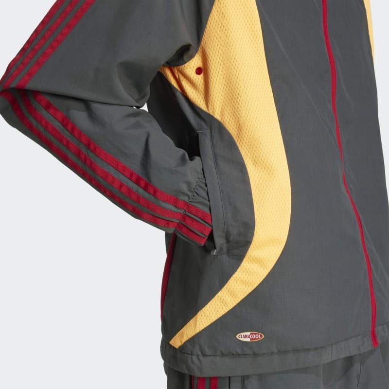 adidas Men's Climacool Track Tracksuit Top- Grey