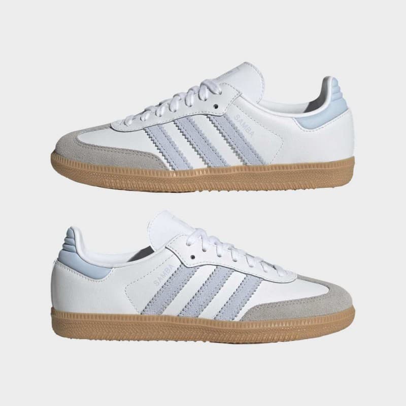 adidas Womens' Samba OG Shoes-White