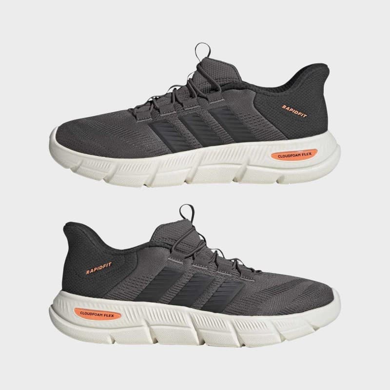 adidas Mens' Cloudfoam Flex RAPIDFIT Shoes-Brown