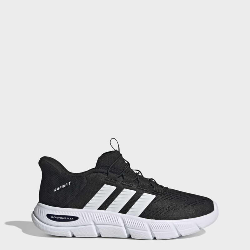 adidas Women's Cloudfoam Flex Rapidfit Shoes-Black