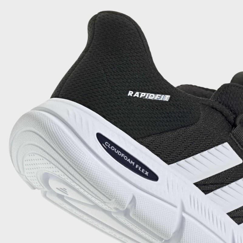 adidas Women's Cloudfoam Flex Rapidfit Shoes-Black