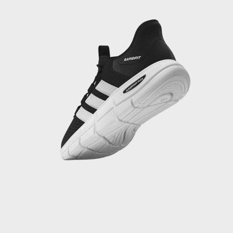 adidas Women's Cloudfoam Flex Rapidfit Shoes-Black