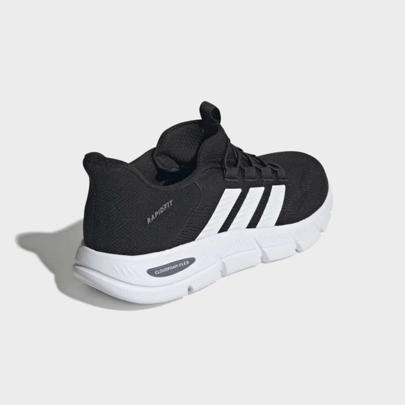 adidas Men's Cloudfoam Flex Rapidfit Shoes-Black
