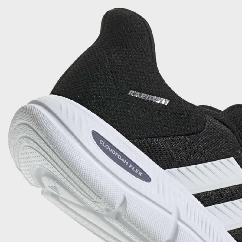 adidas Men's Cloudfoam Flex Rapidfit Shoes-Black