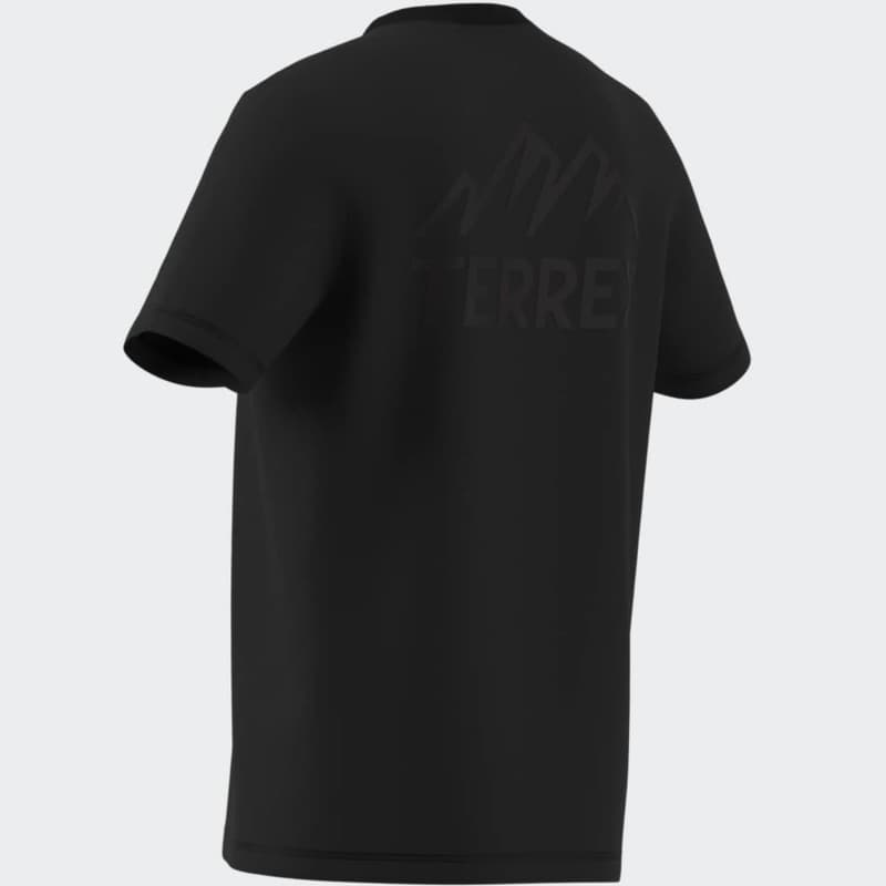 adidas Men's TERREX MOUNTAIN GRAPHIC T-SHIRT- Black