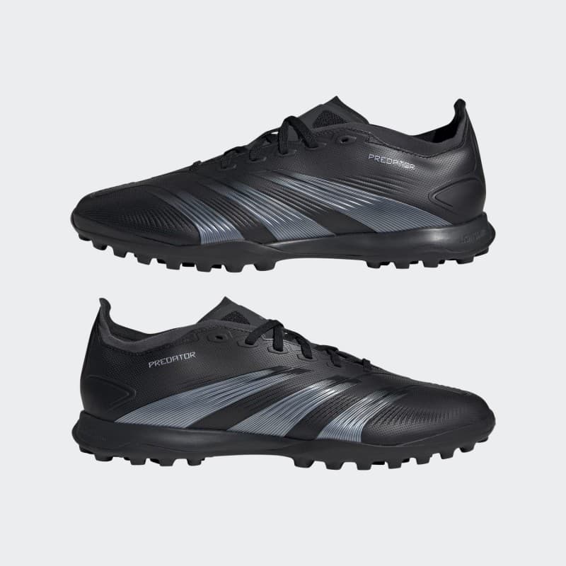 adidas Mens' Predator 24 League Low Turf Boots - Black