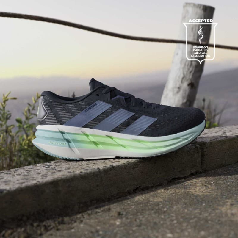 adidas Mens' Adistar 4 Running Shoes - Blue