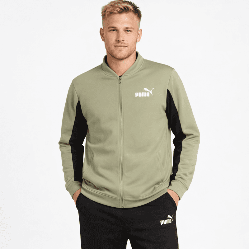 Puma Men's Poly Baseball-Inspired Suit