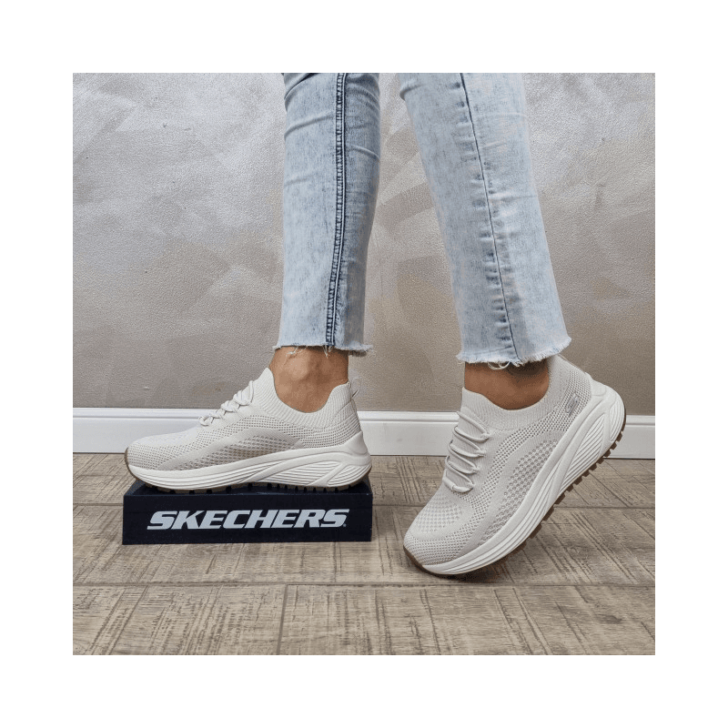 Skechers Women's BOBS Sport Sparrow 2.0 - Allegiance Crew Shoes  - حذاء سكيتشرز بوب سبورت سبارو 2.0 للنساء لون أوفوايت