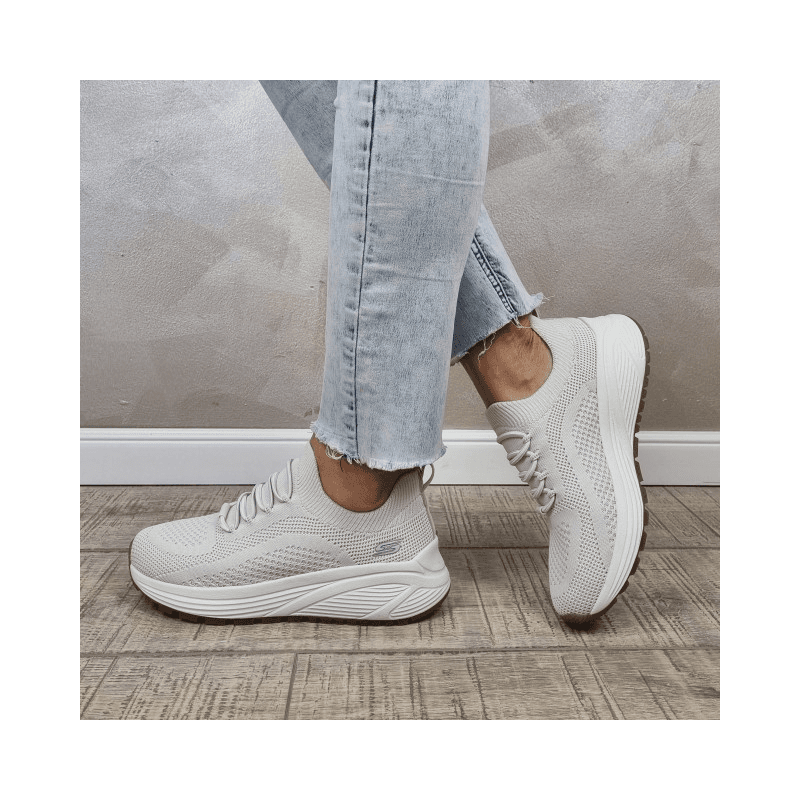 Skechers Women's BOBS Sport Sparrow 2.0 - Allegiance Crew Shoes  - حذاء سكيتشرز بوب سبورت سبارو 2.0 للنساء لون أوفوايت