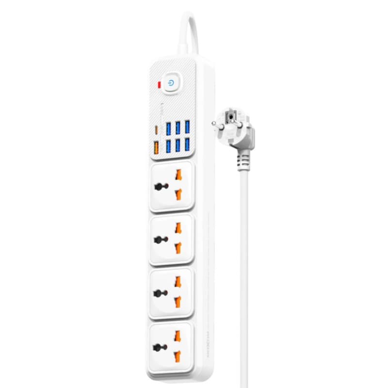 MOXOM MX-ST16 موزّع كهرباء 4 مخارج مع شحن سريع PD20W / QC18W