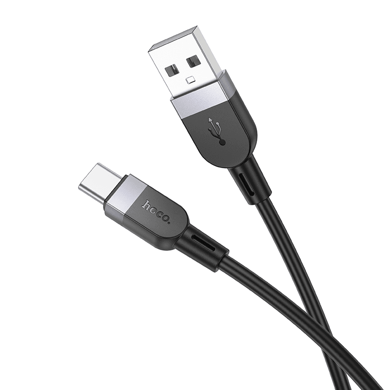 HOCO X109 3.0A Silicone Type-C Data Cable (L2M) - Black