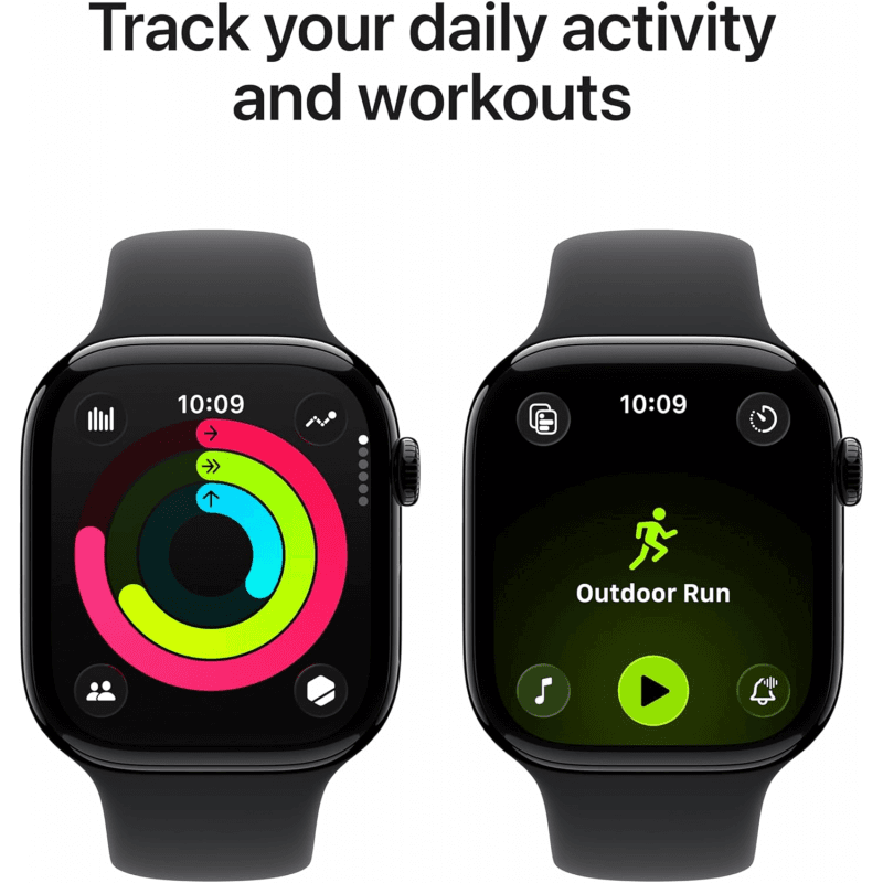  Apple Watch Series 11 [GPS 46mm] Smartwatch with Jet Black