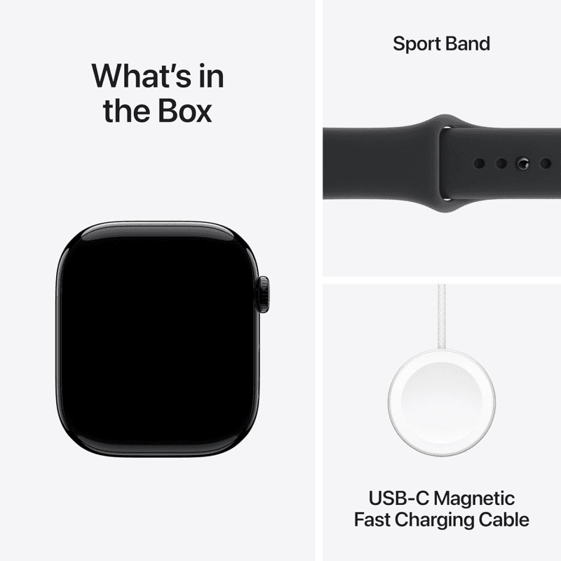 Apple Watch Series 11 [GPS 46mm] Smartwatch with Jet Black