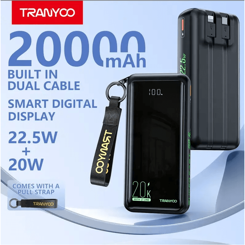 Tranyoo T-K17 20000 mAh Power Bank
