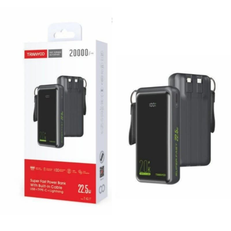 Tranyoo T-K17 20000 mAh Power Bank