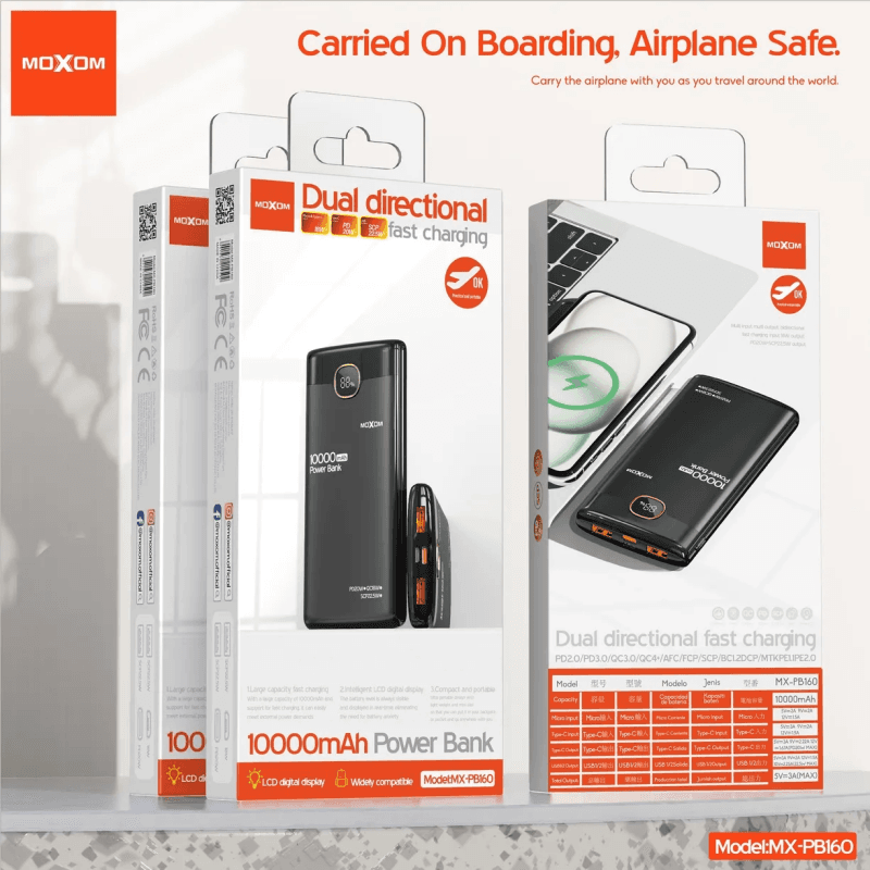 Moxom MX-PB160 10000mAh Powerbank
