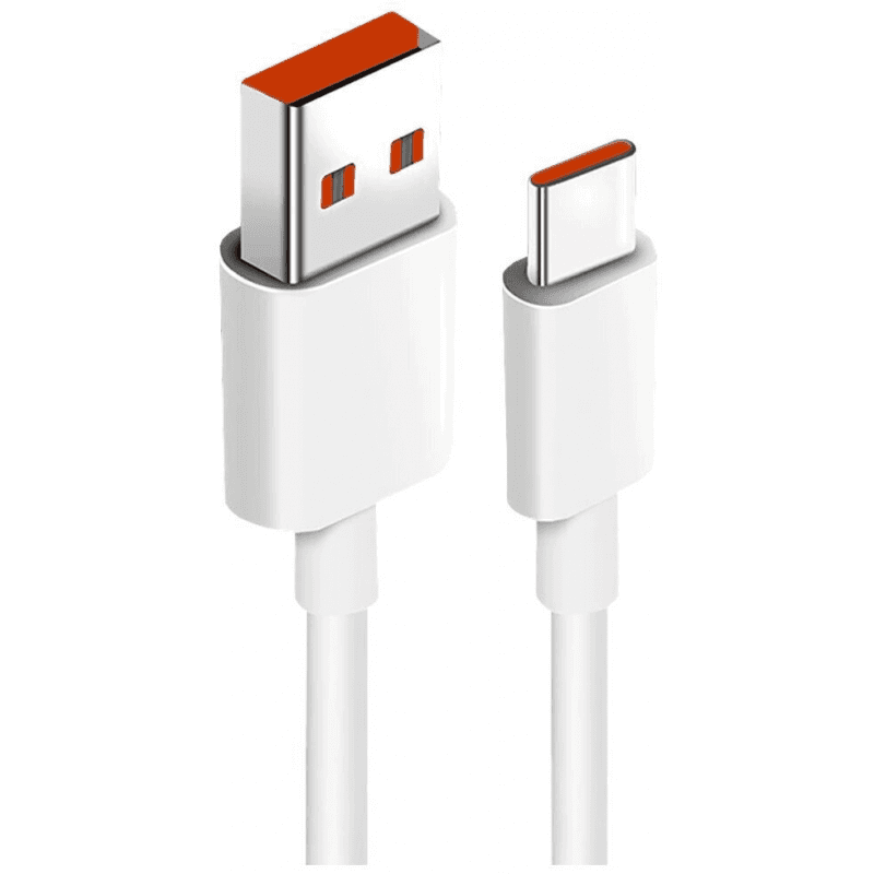 Xiaomi 6A120W Turbo Fast Charge Cable (1M)- White