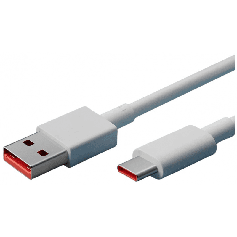 Xiaomi 6A120W Turbo Fast Charge Cable (1M)- White