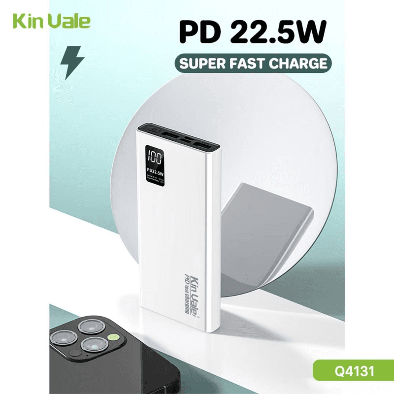 KinVale Q4131 10000mAh PD22.5 W Powerbank