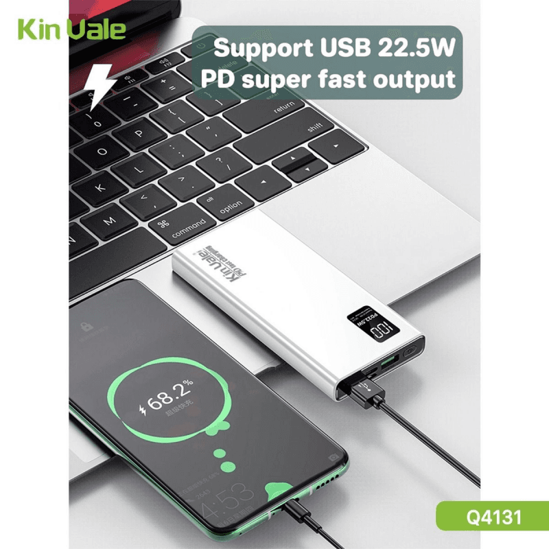 KinVale Q4131 10000mAh PD22.5 W Powerbank