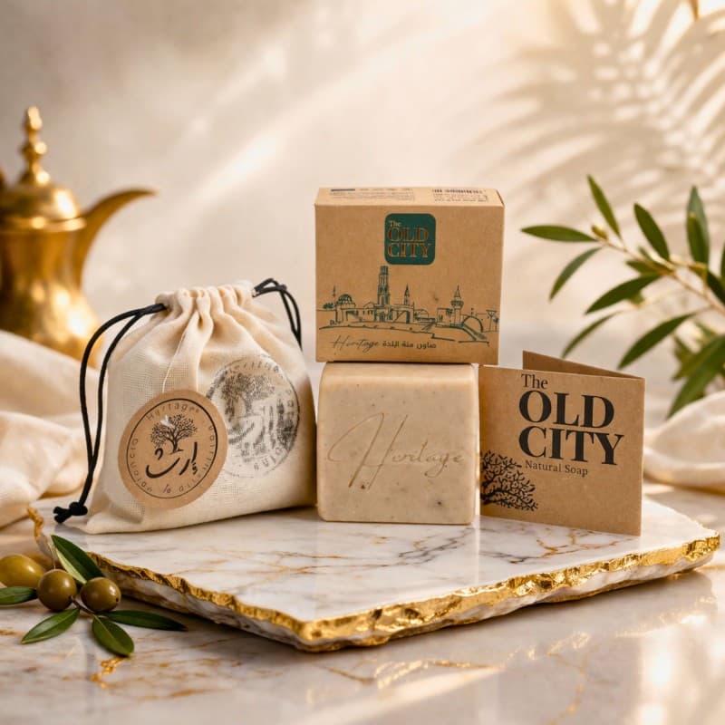 صابون حبة البركة للوجه - ارث من Old City حجم 155 غم