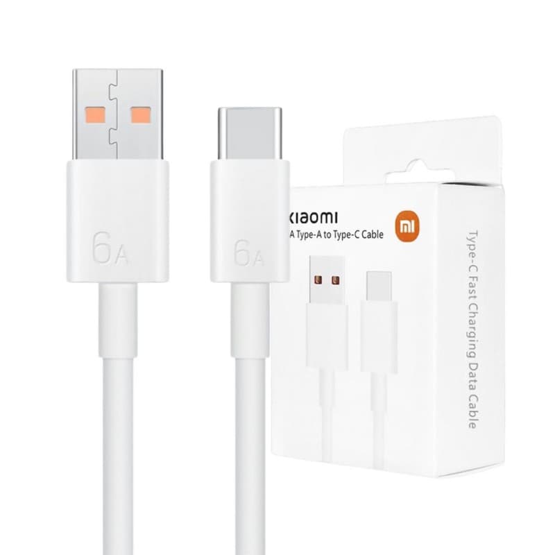 Xiaomi 6A120W Turbo Fast Charge Cable (1M)- White