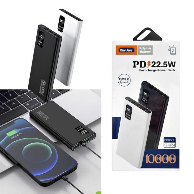 KinVale Q4131 10000mAh PD22.5 W Powerbank