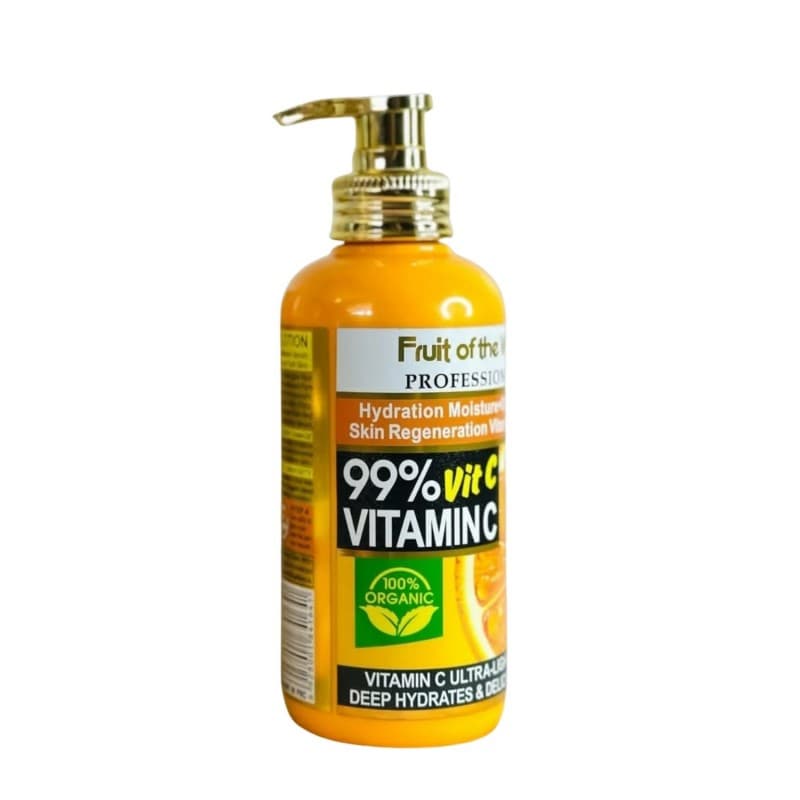 لوشن تفتيح WOKALI فيتامين سي Fruit of the Wokali Vitamin C Body Lotion - 500 ml