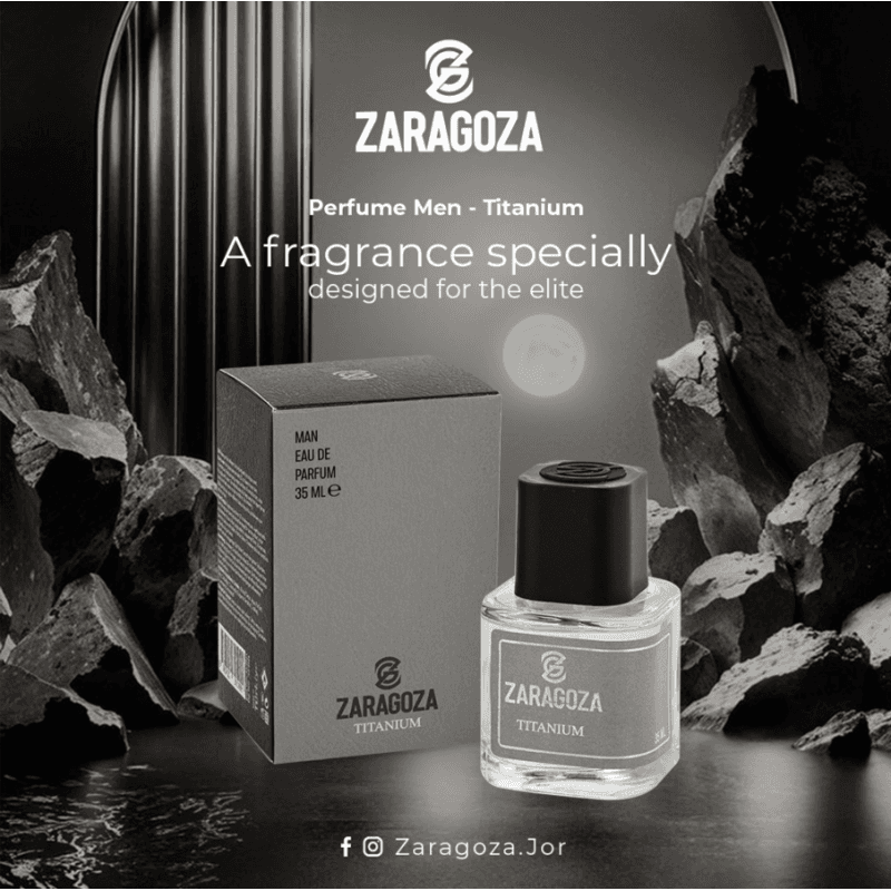 Zaragoza Titanium Perfume EDP For Men 35ML