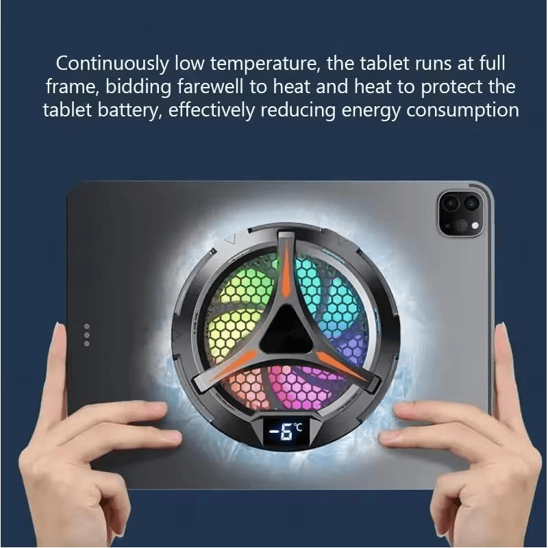 X42 Magnetic Tablet Cooling Fan مروحة تبريد