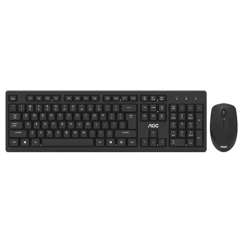 باكيج كيبورد و ماوس سلكي من AOC موديل MK210