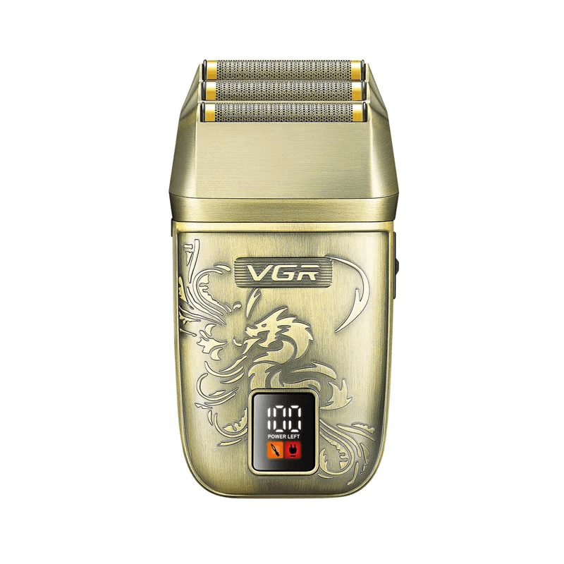 ماكينة حلاقة VGR V-349 الذهبية للرجال